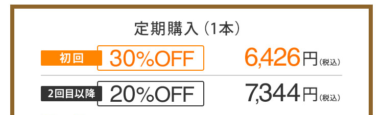 一番お得な定期購入